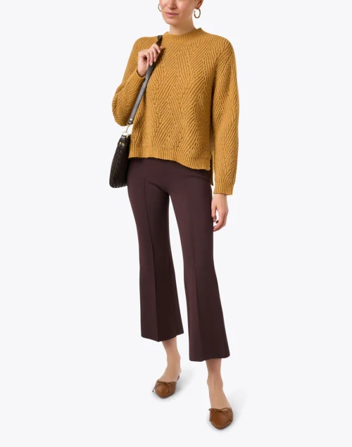 Oita Metallic Gold Sweater