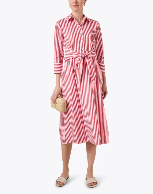 Camisero Red Striped Dress