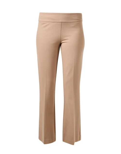 Tan Ponte Flare Pant