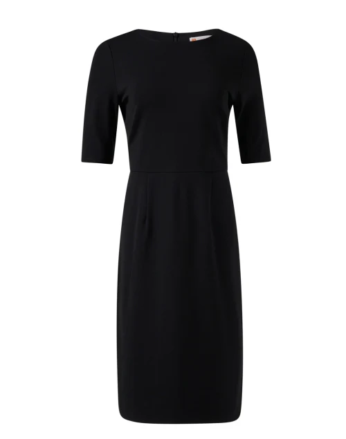 Monique Black Ponte Sheath Dress