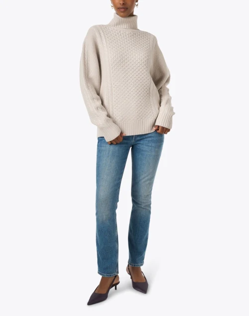 Fisherman Beige Sweater