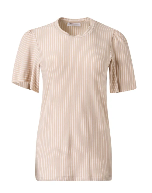 Broadway Beige Stripe Top
