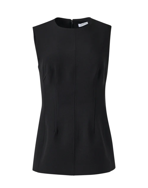 Faith Black Sleeveless Top