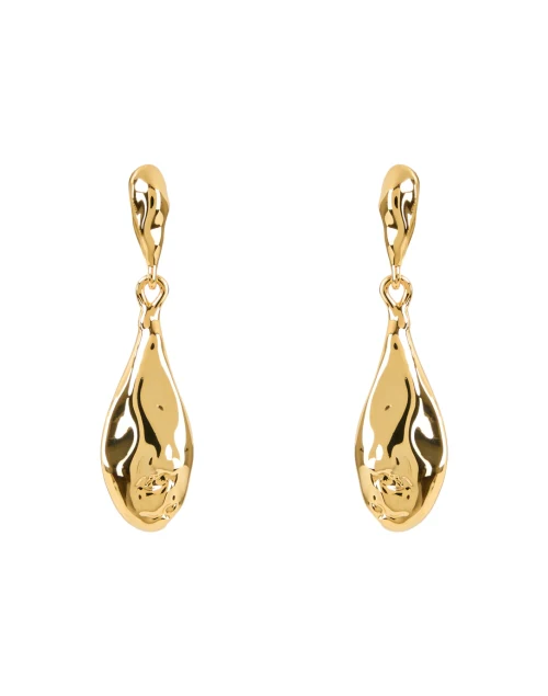 Gold Teardrop Earrings