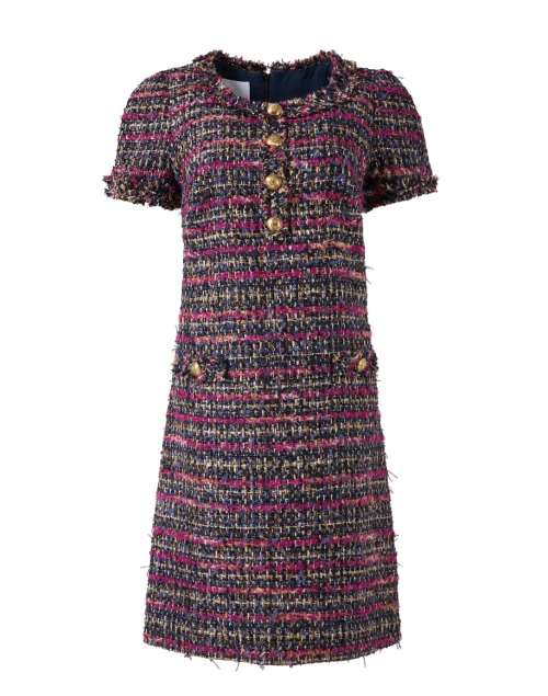 Chimen Multi Tweed Dress