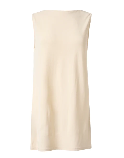 Ivory Sleeveless Blouse