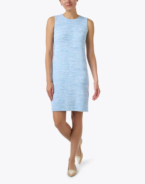 Saverio Blue Knit Dress