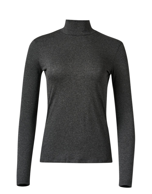 Multif Grey Turtleneck Top