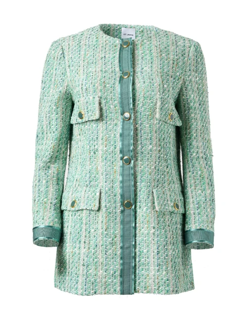 Green Multi Tweed Jacket