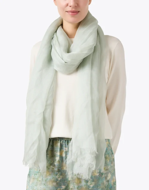 The Cloud Green Scarf