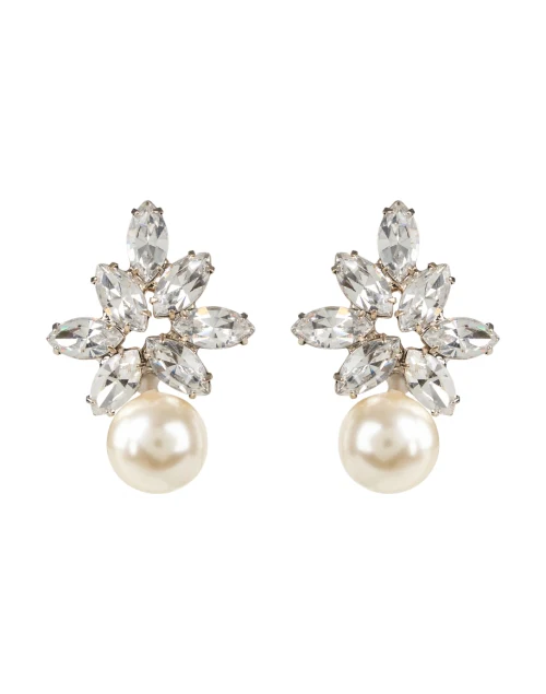 Liza Crystal and Pearl Earrings