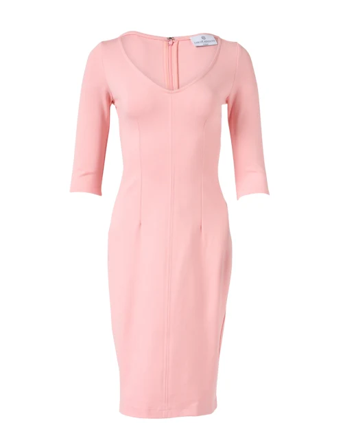 Maggie Pink Ponte Dress