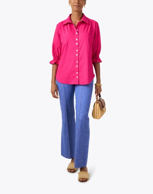 Sirena Fuchsia Blouse