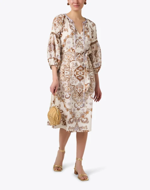 Jaffa Paisley Print Dress