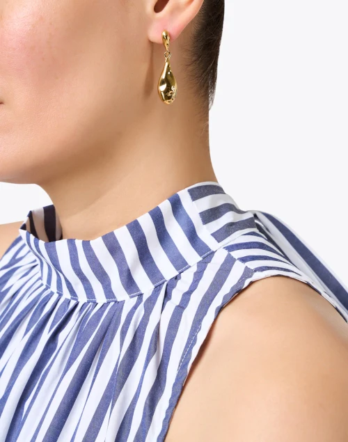 Gold Teardrop Earrings