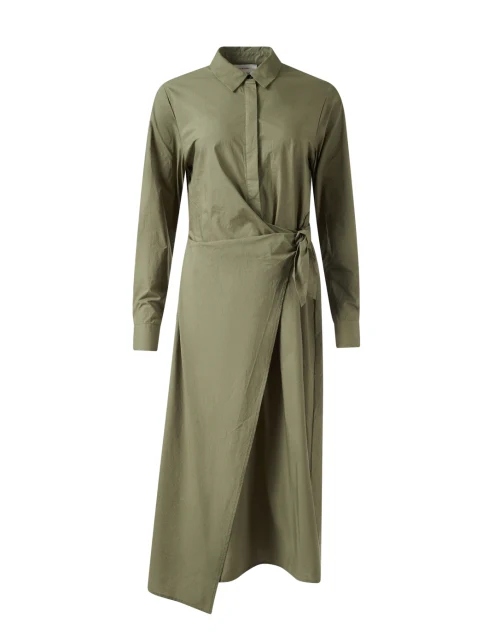 McCallister Green Shirt Dress