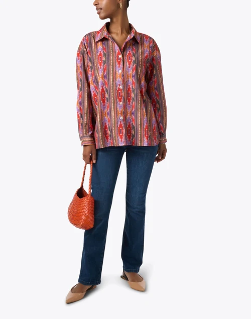 Nepal Multi Print Top