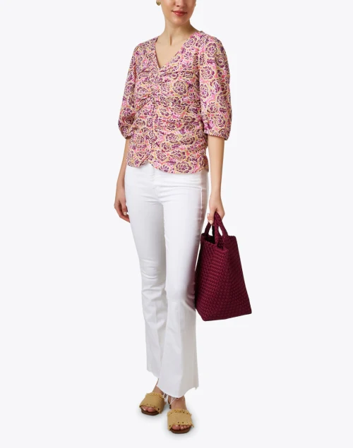 Aria Floral Print Blouse
