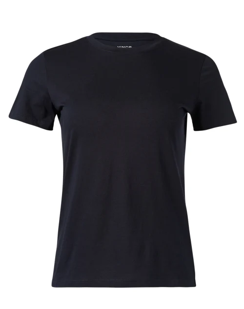 Navy Cotton T-Shirt