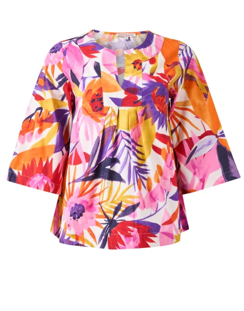 Multi Print Cotton Top