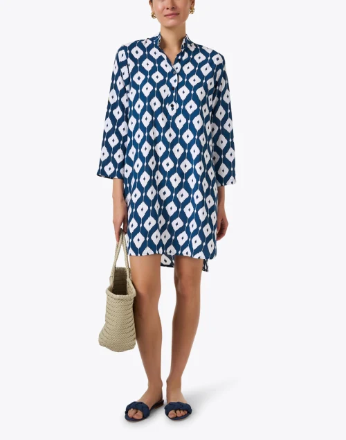 Day Tripper Navy Print Dress