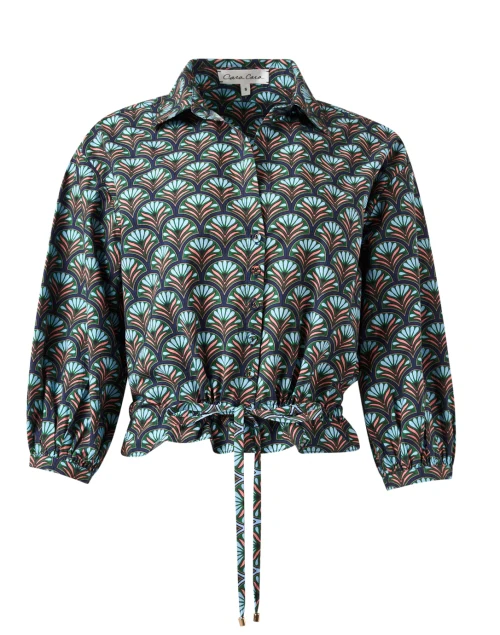 Hutton Multi Print Cotton Top