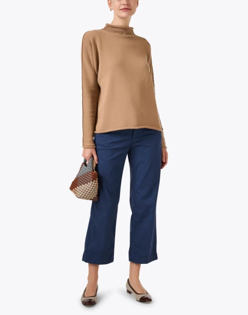 Monterey Camel Cotton Sweater