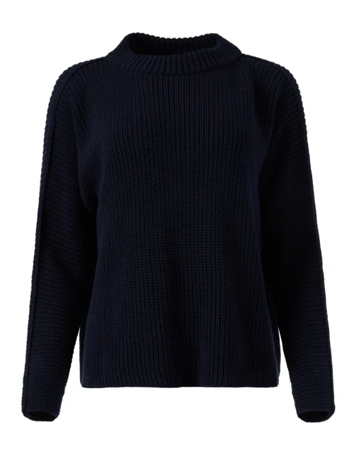Montecito Navy Cotton Sweater