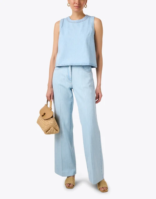 Jerome Blue Straight Leg Jean