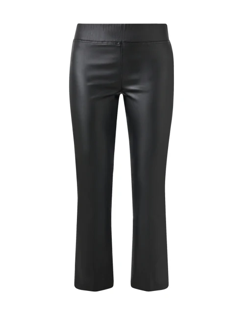 Black Coated Stretch Pant