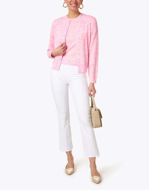 The Hustler High Waist White Jean