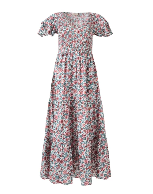 Ira Multi Floral Cotton Dress