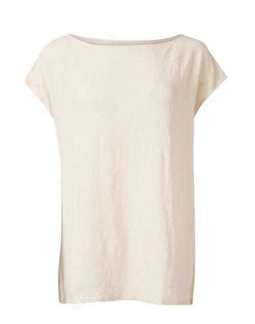 Ivory Boatneck Shirt