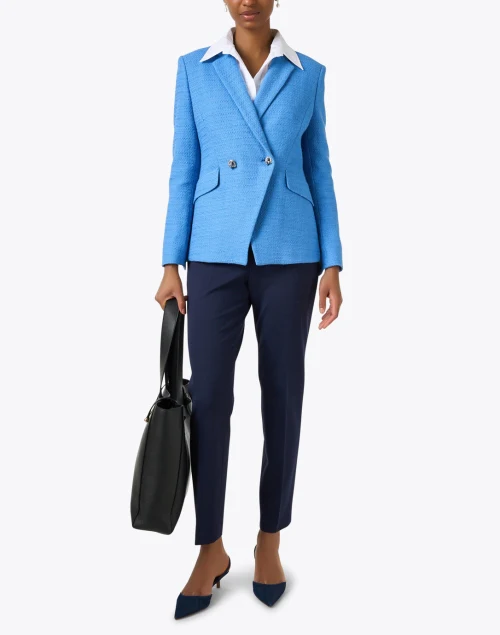 Jawata Blue Cotton Jacket