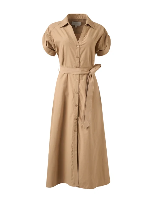 Fia Beige Shirt Dress