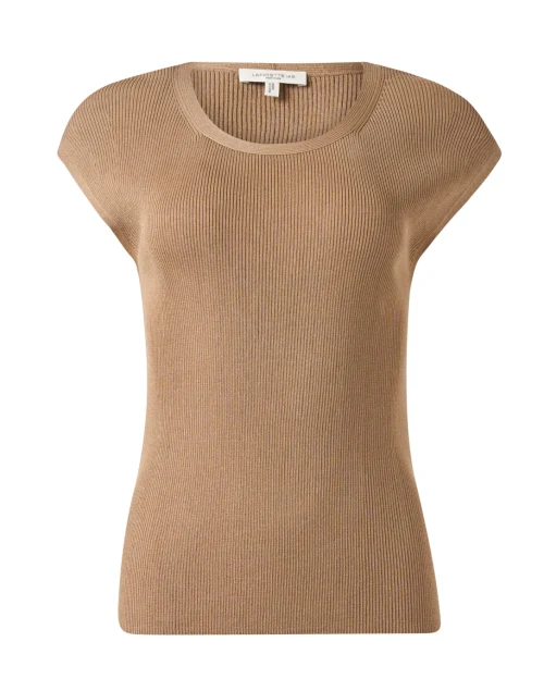 Tan Knit Top