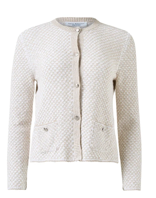 Sipario Beige Cotton Jacket