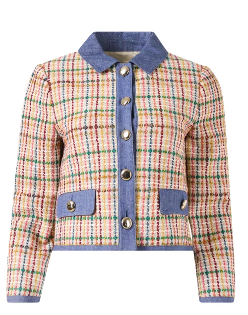 Marguerite Denim and Tweed Jacket