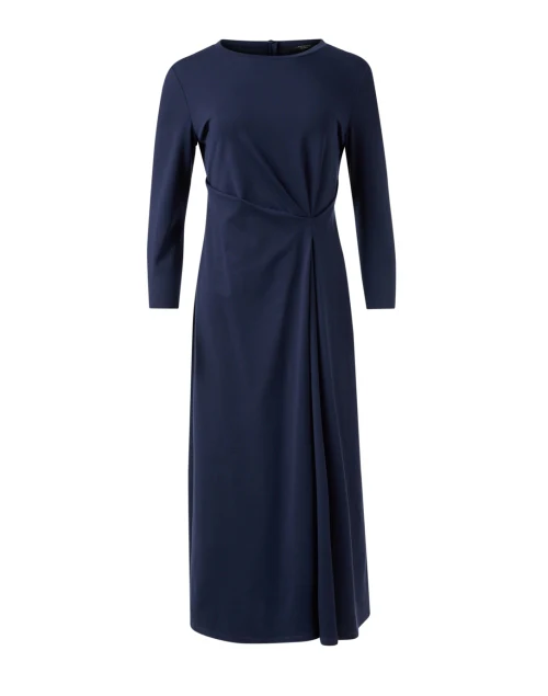 Balenio Navy Jersey Dress