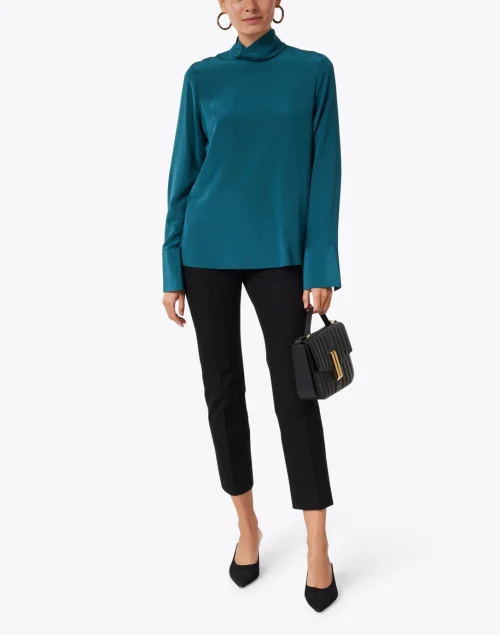 Coleman Black Gabardine Stretch Pant