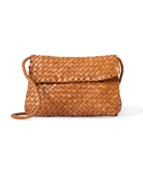 Mabel Woven Leather Shoulder Bag