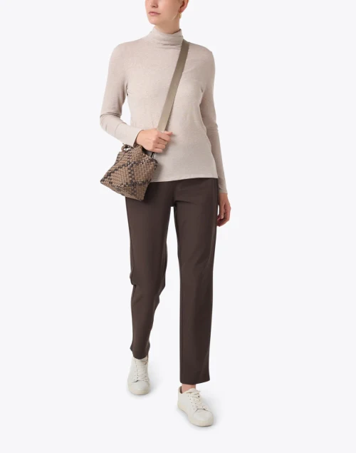 Taupe Knit Top