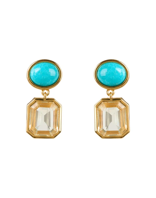 Mini Lush Multi Stone Drop Earrings