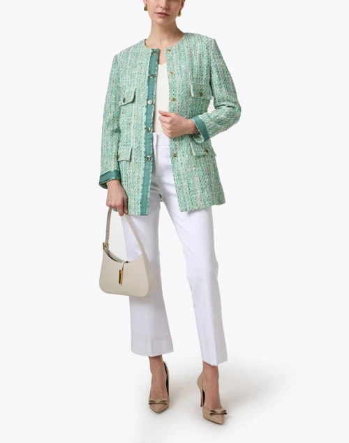 Green Multi Tweed Jacket