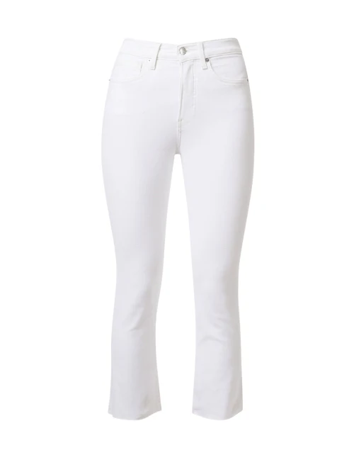 Carly White Kick Flare Jean