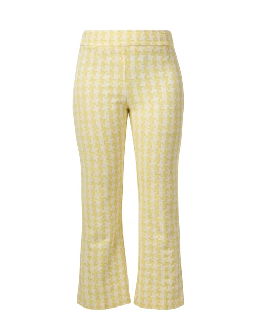 Leo Yellow Print Pull On Pant
