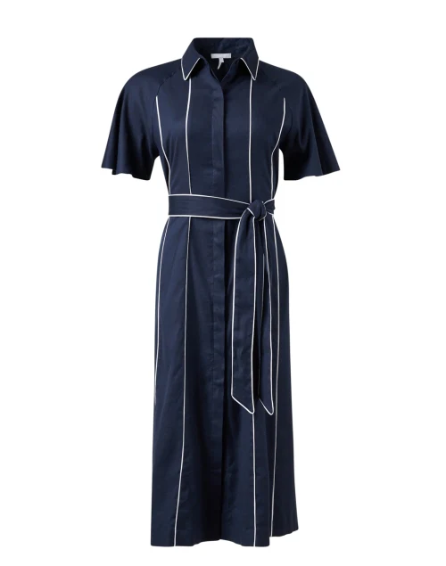 Joanna Navy Twill Dress