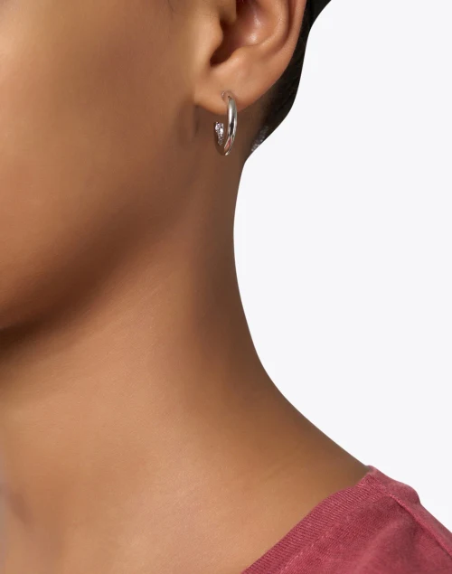 Silver Hoop Earrings