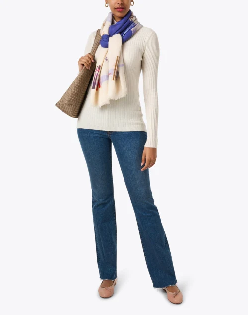 Bibi White Cashmere Sweater