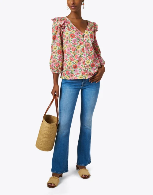 Elsa Floral Print Blouse